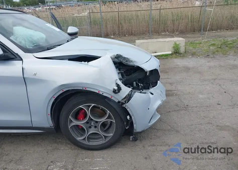2023 Alfa Romeo Stelvio Ti Awd from USA, damaged, VIN ZASPAKBN6P7D57689